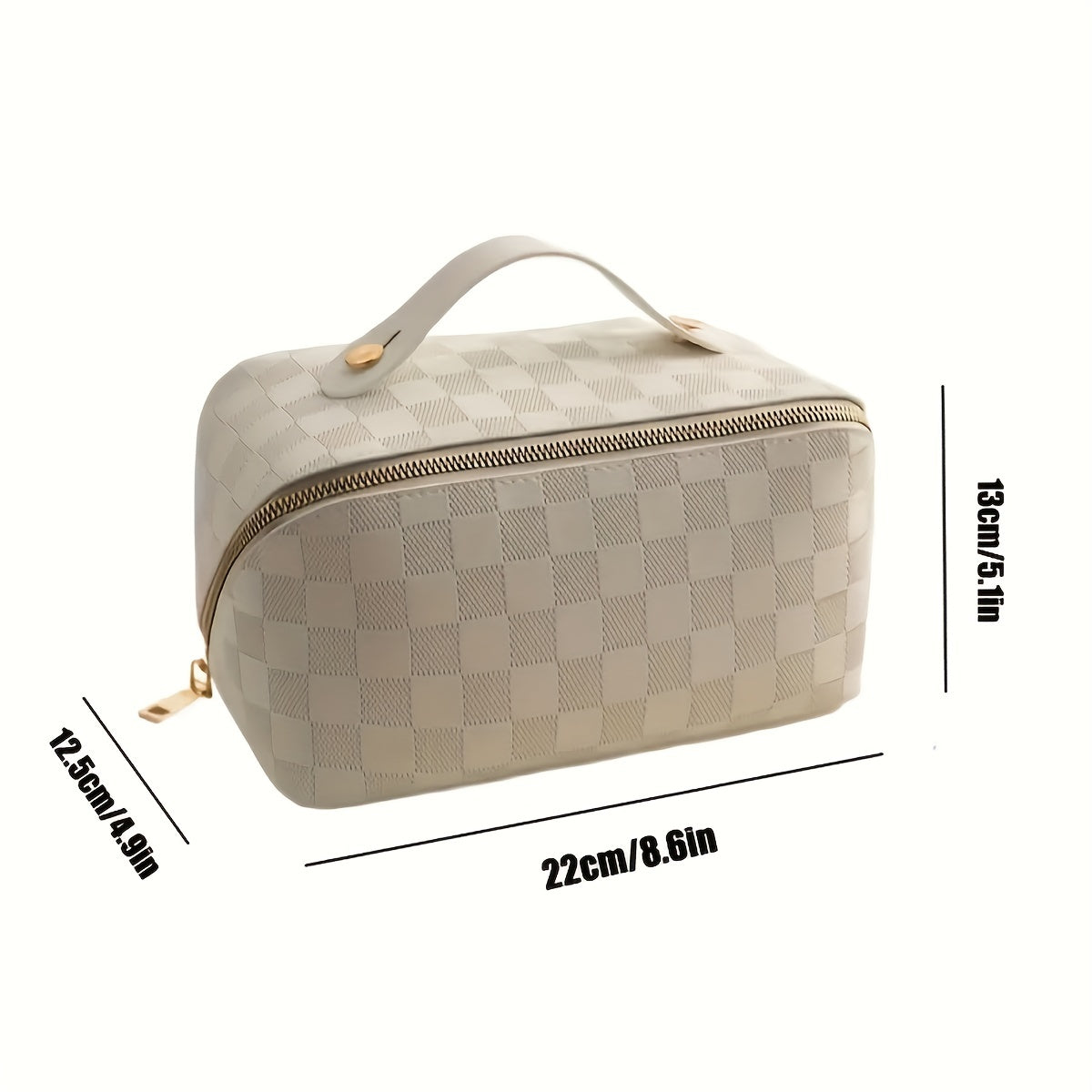 Large Capacity Waterproof Makeup Pouch Toiletry Storage Bag