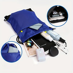 Large Capacity Waterproof Drawstring Backpack for Sports Training