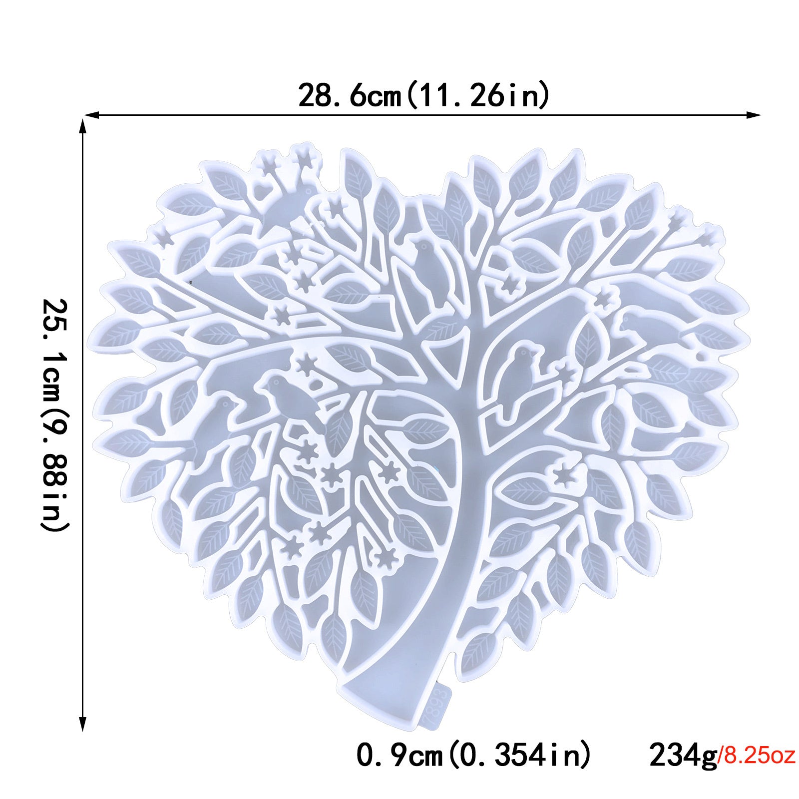 Large Tree Silicone Mold For Resin Love Tree Of Life Epoxy Resin Silicone Mold