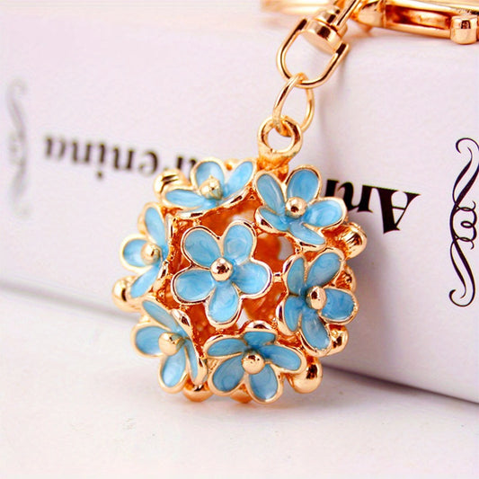 Lucky Clover 5 Leaf Keychain Stylish Bag & Car Accessory