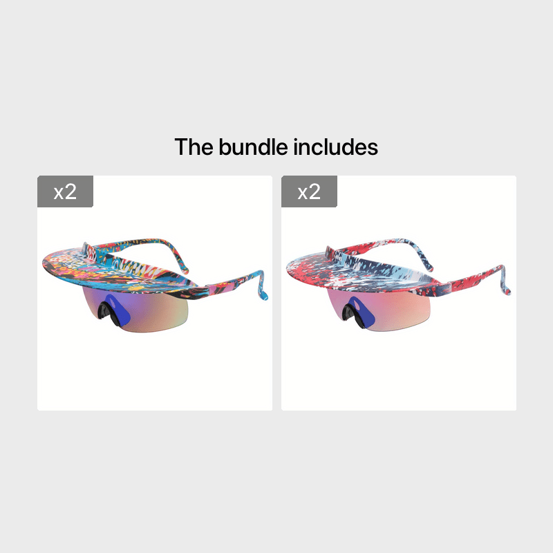 UV400 Cycling Sunglasses Mixed 100 UV Protection For Men And Women