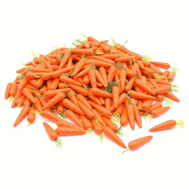 1:12 Dollhouse Mini Artificial Carrots Realistic Vegetable Decor