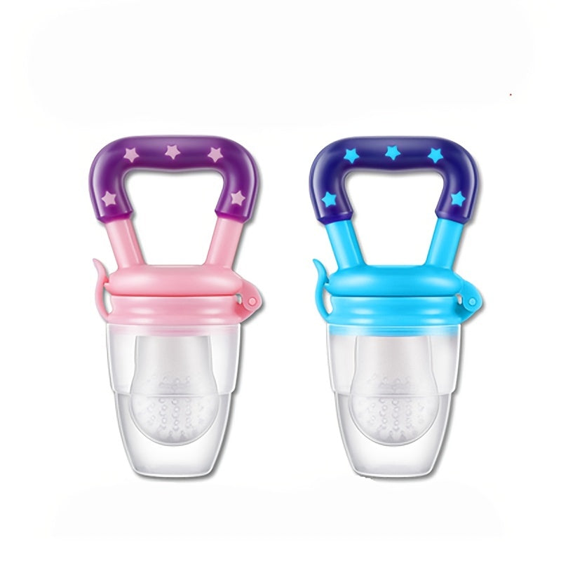 Safe Silicone Pouch Teether Feeder for Babies Kids