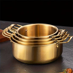 Stainless Steel Pot for Soups, Ramen, Noodles & Hot Pots