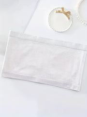 3pcs Strapless Bandeau Bras Comfy & Soft Stretch Everyday Bra Women's Lingerie