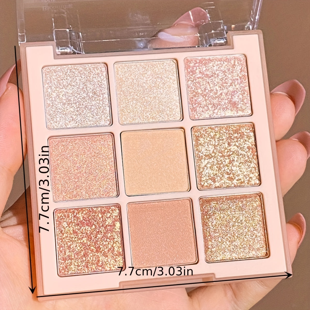 9 Colors Eyeshadow Palette Matte Metallic Finish