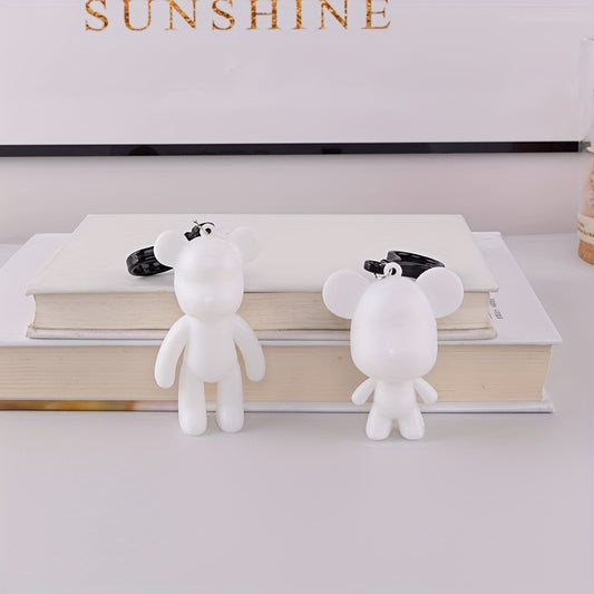 Cute Bear Keychain for Girls Bag Pendant