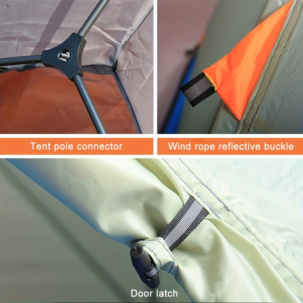 Waterproof Backpacking Tent for 1-2 People - Windproof & Lightweight