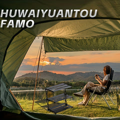 Aluminum Alloy Folding Shelf Outdoor Camping Table Portable Rack