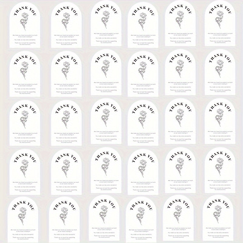 30pcs Small Business Thank You Cards for Retail Shop Inserts