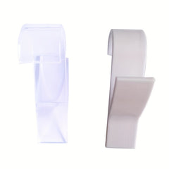 4pcs Storage Rack Clip for Kitchen Bathroom Clothes Towel