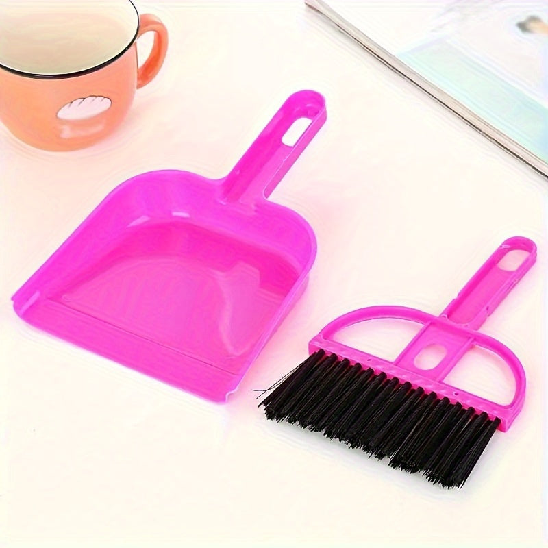 Mini Desktop Cleaning Brush Set Keyboard Brush Desktop Sweep Broom