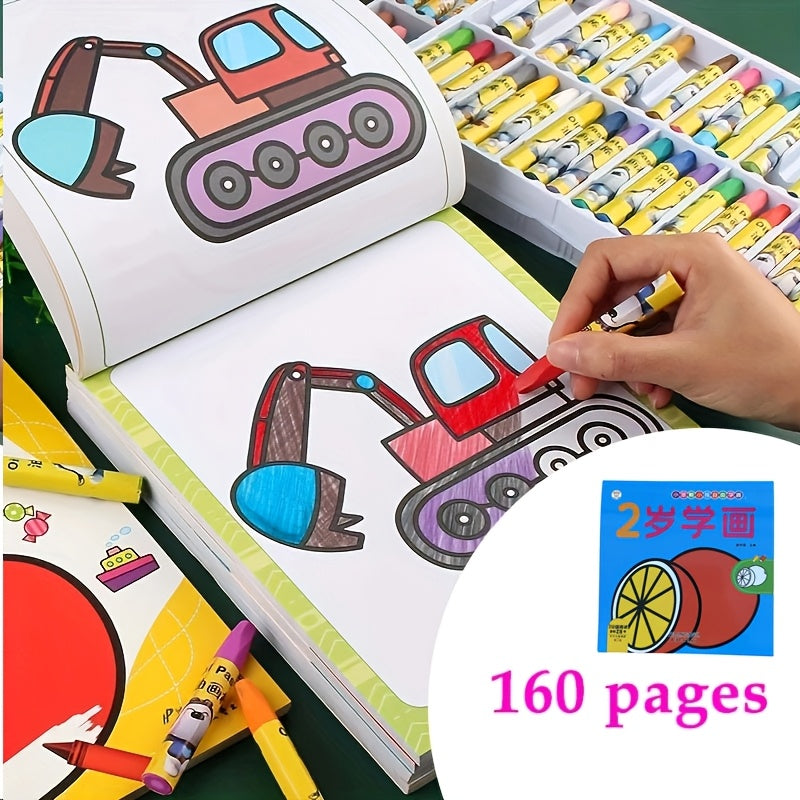 Beginner's Drawing Guide Book with Vehicle Designs for Coloring Activities