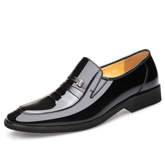 LAORENTOU Men's Leather Pointed Toe Dress Shoes Oxford Shoes