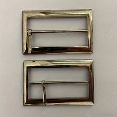 Metal Buckle Stylish Belt For Men Set of 2