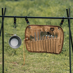 Outdoor Tableware Storage Bag for Camping Picnic Hiking