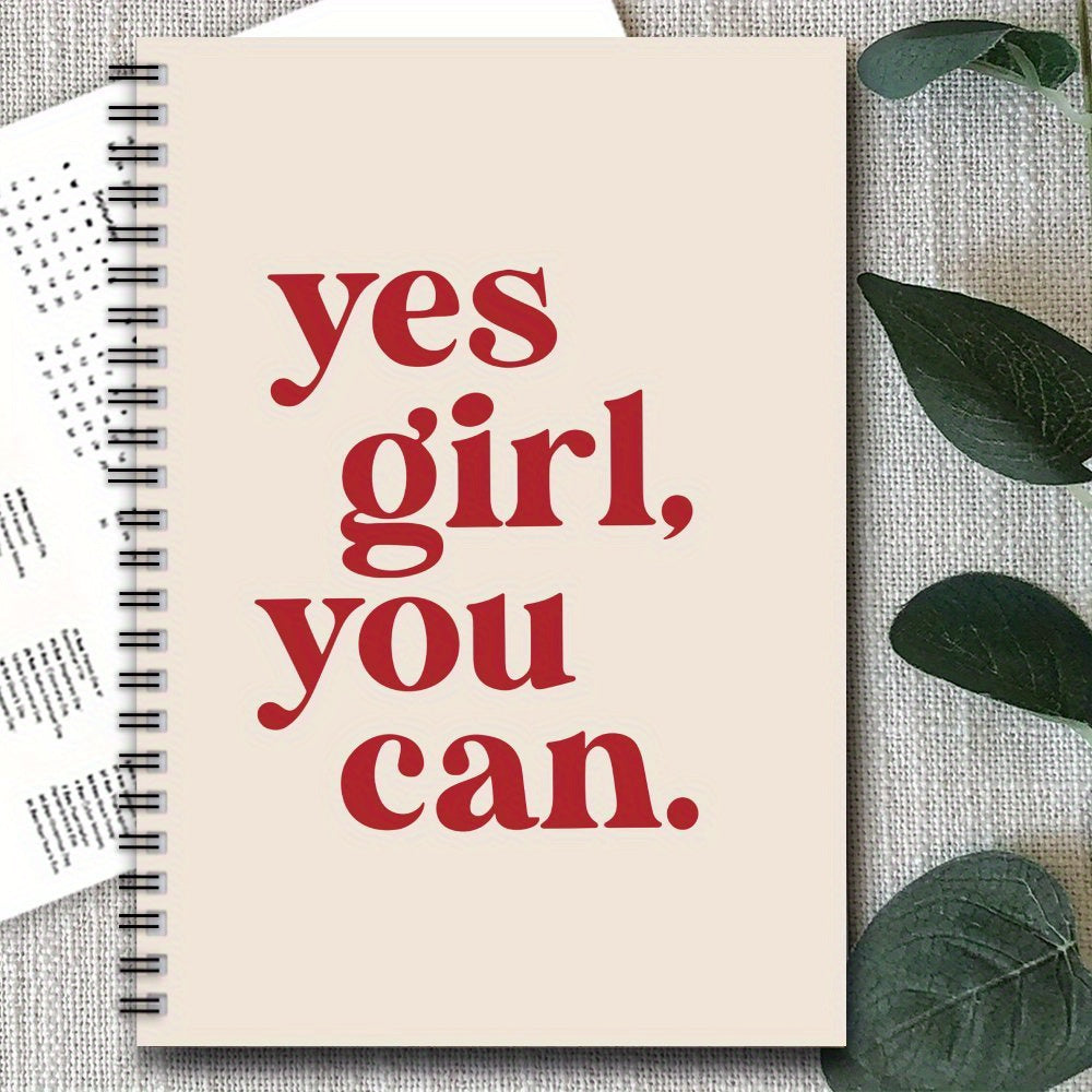 Motivational Self Improvement Spiral Notebook Journal School Office Supplies