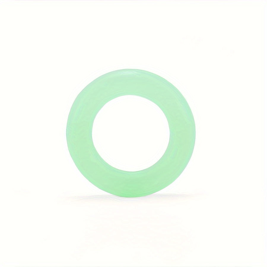4pcs Multifunctional Ground Nail Fluorescent Ring Silicone Camping Tent Nail Rin