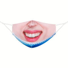 Creative Human Face Mask Spoof Cotton Mask Anti-dust Sand Mask