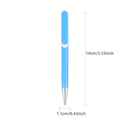 16pcs Plastic Ballpoint Pen Body for Students and Professionals - Black Ink