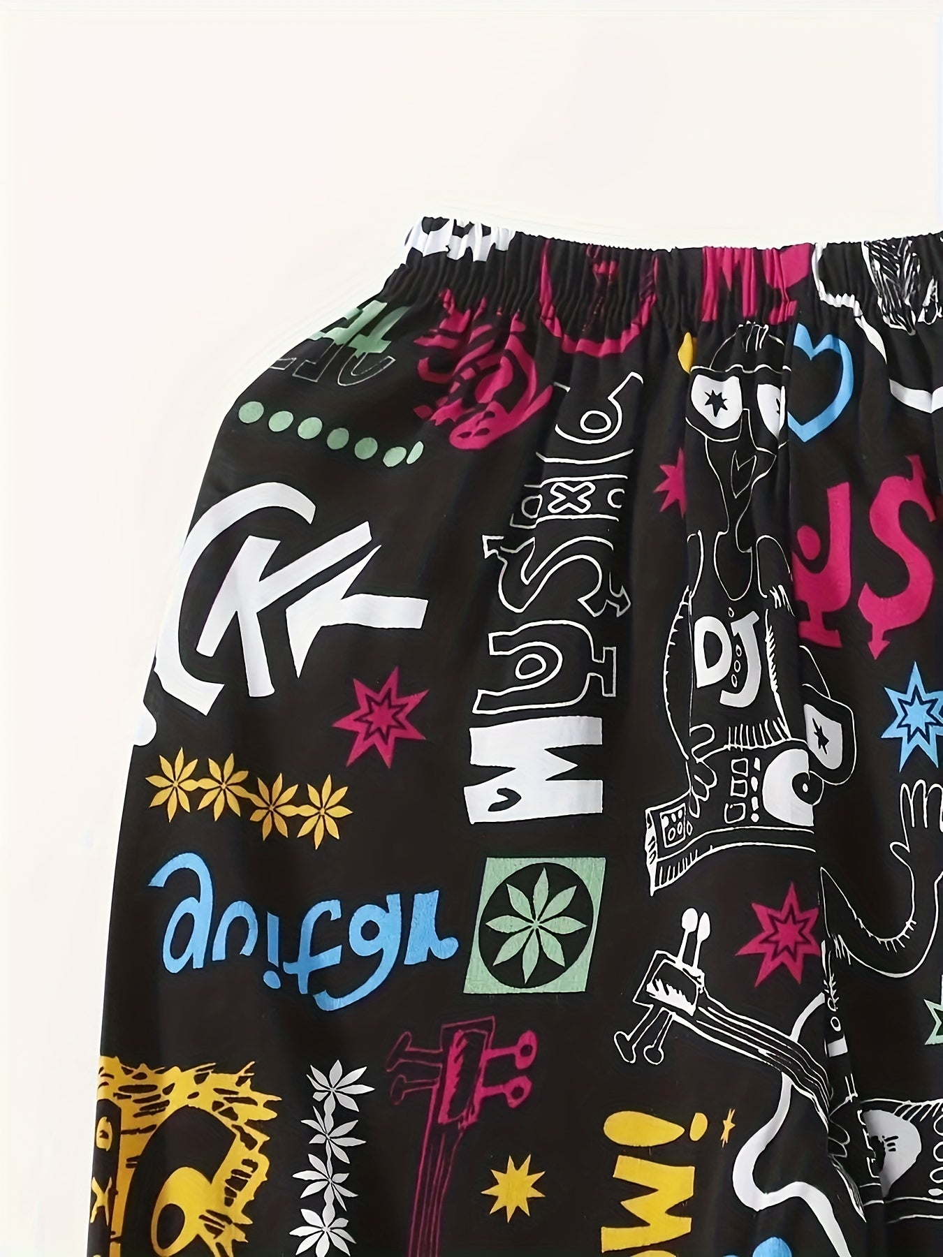 Carrot Pants Random Print Casual Pants Women's Clothing