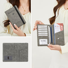 Anti Theft RFID Card Passport Bag for Travel