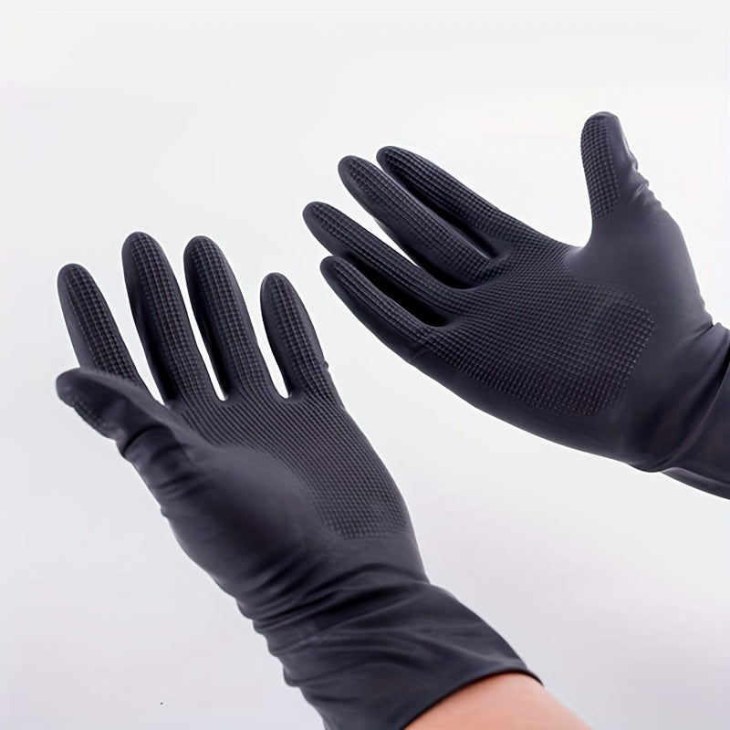 5 Pairs Reusable Hair Dye Gloves - Thick Rubber Latex for Hair Application