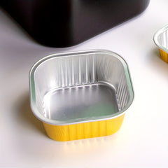 10pcs Aluminum Foil Pans Disposable Foil Food Containers Thickened Tin Foil Pans