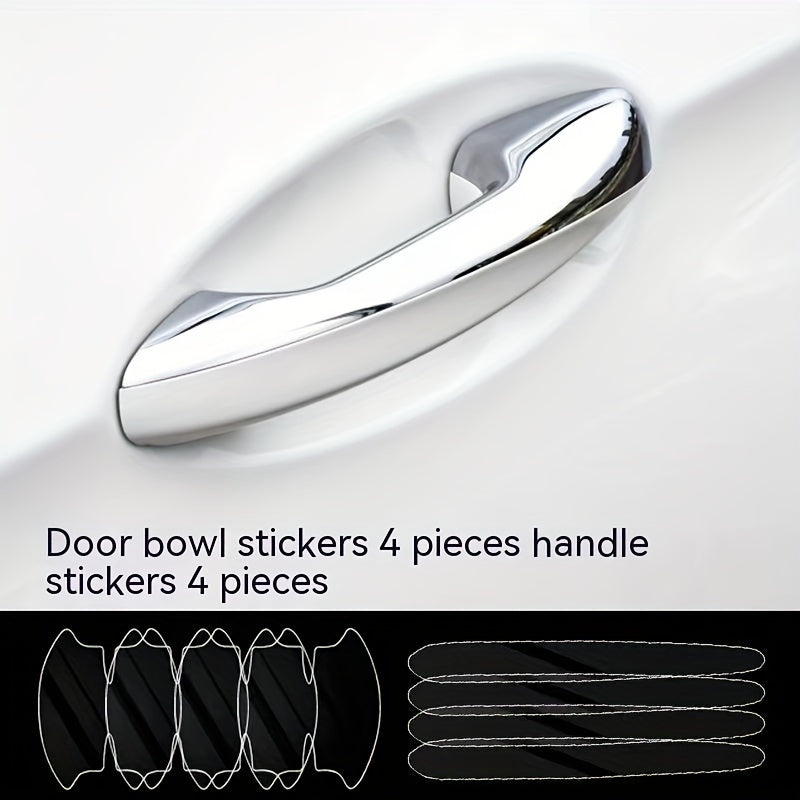 Car Door Handle Sticker Anti Scratch Protective Film