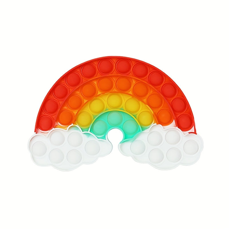 Colorful Cloud Bubble Squeeze Finger Toy