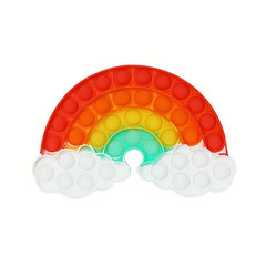 Colorful Cloud Bubble Squeeze Finger Toy