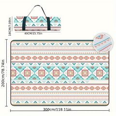 Portable Waterproof Picnic Blanket Foldable Machine Washable Mat