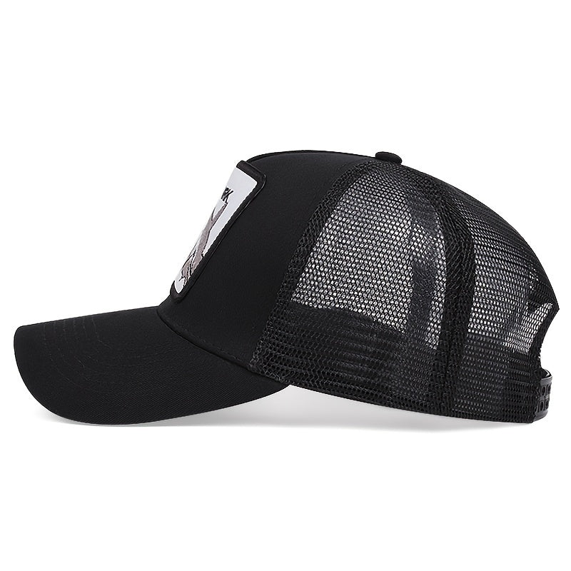 Animal Embroidery Baseball Cap Hip Hop Style