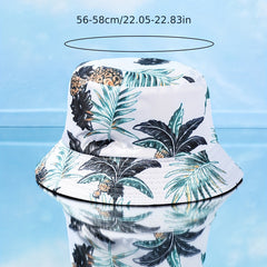 Tie Dye Men's Outdoors Fish Summer Beach Adjustable Washable Sun Hat