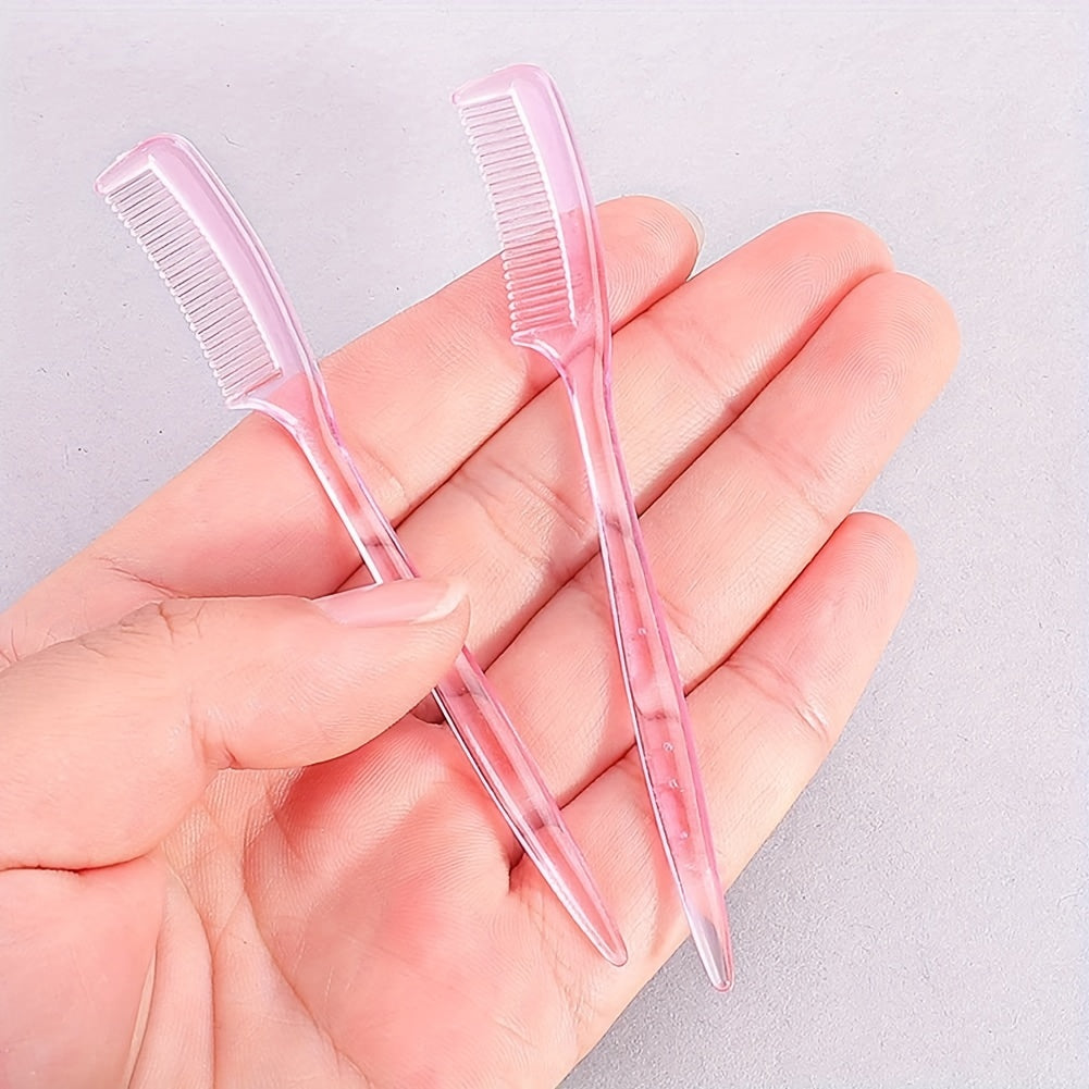Eyelash Comb & Brush Set for Mascara Application