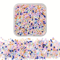 Macaron Glass Seed Beads Matte Small Pony Beads for Jewelry Making DIY Craft