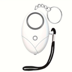 130DB Personal Alarm Keychain With LED Lights