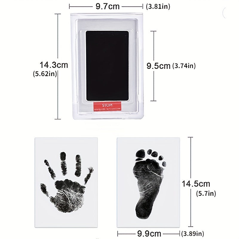 Newborn Imprint Kit Non-Toxic Fingerprint Baby Souvenir