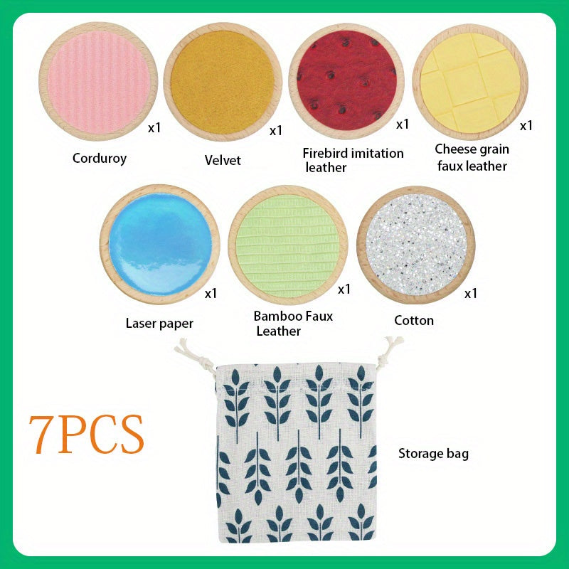 Montessori Tactile Board Sensory Toys Matching Game for Kids