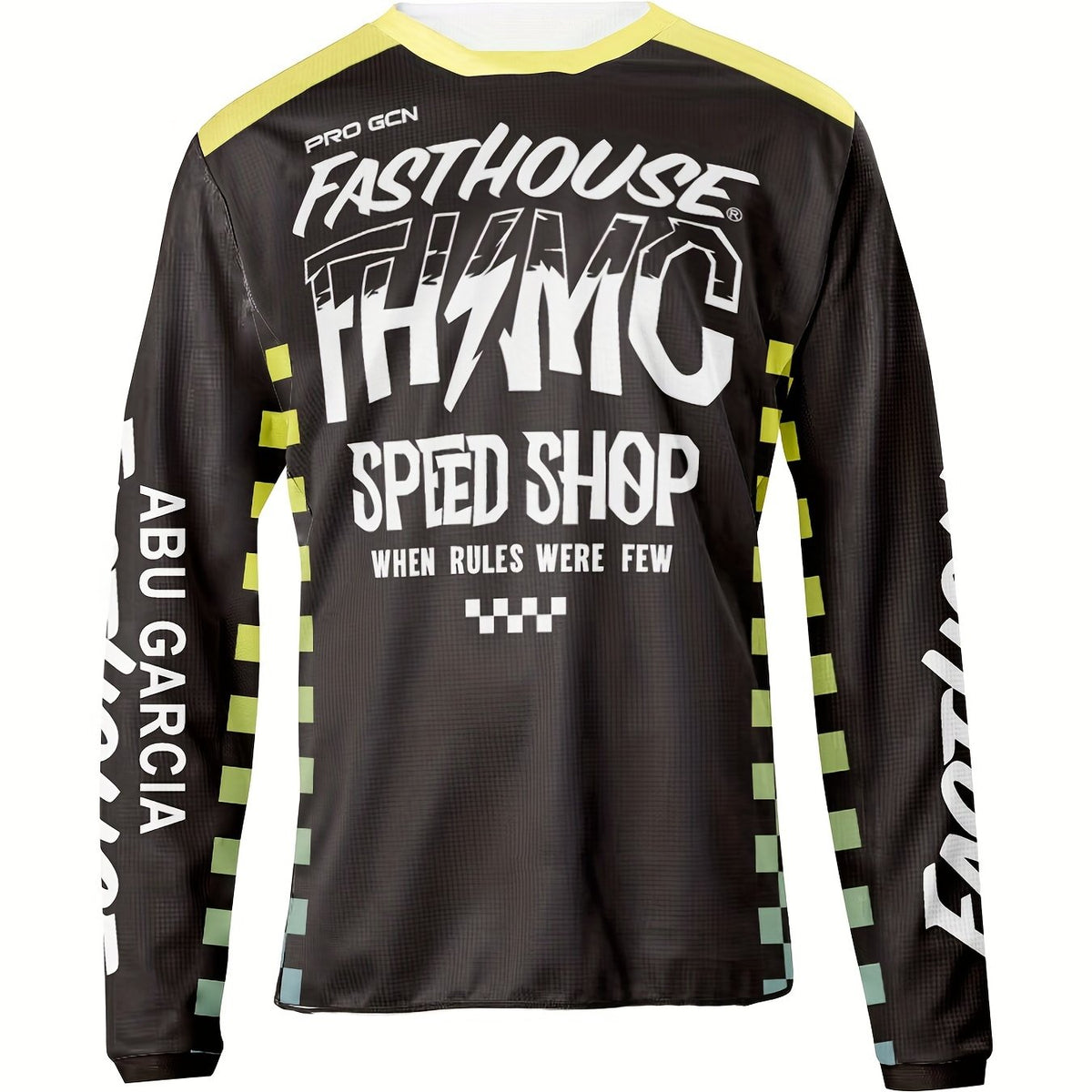 Fasthouse Men's Cycling Jersey Moisture Wicking Long Sleeve