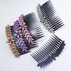 5pcs Rhinestone Hair Comb for Bridal Hair Pieces