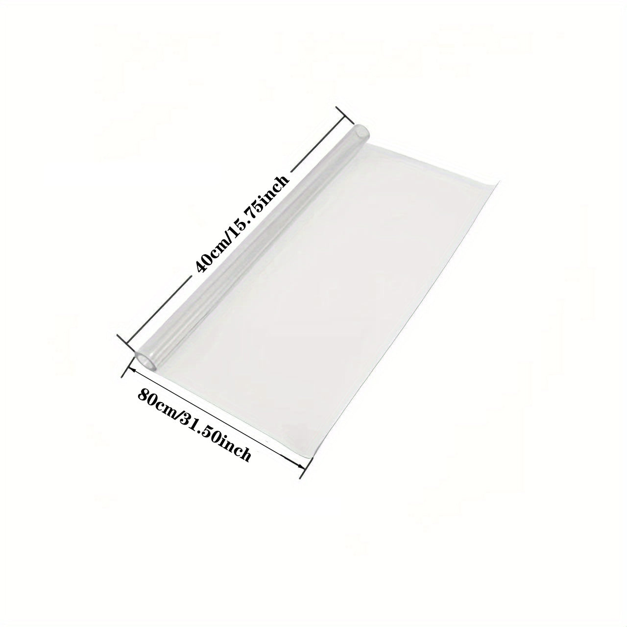 Polyester Table Protector Office Desk Mat Clear Plastic Cover