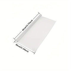 Polyester Table Protector Office Desk Mat Clear Plastic Cover