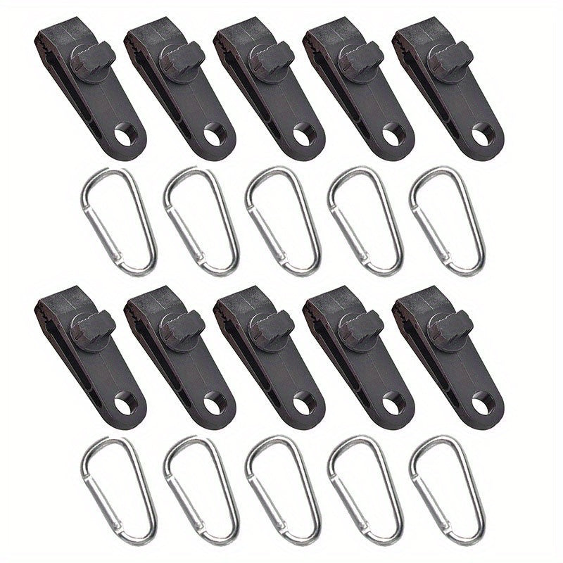 5pcs Large Fixed Tent Clips Canopy Windproof Rope Plastic Buckle