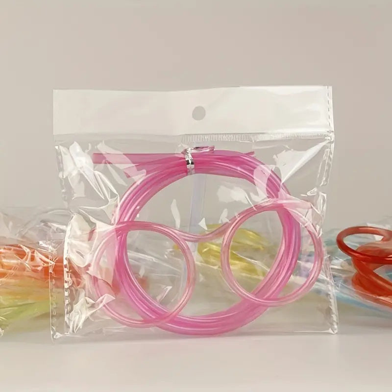 Funny Glasses Straws for Birthday Parties