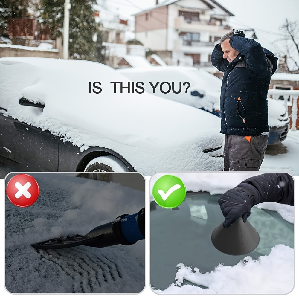 Glass Snow Shovel Car Snow Sweeping Ice Removal Brush
