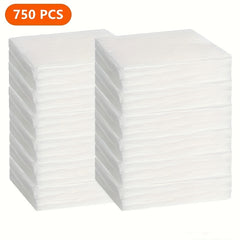 750pcs Gun Cleaning Patches in Plastic Case for 22 45 Cal 5 56 9mm