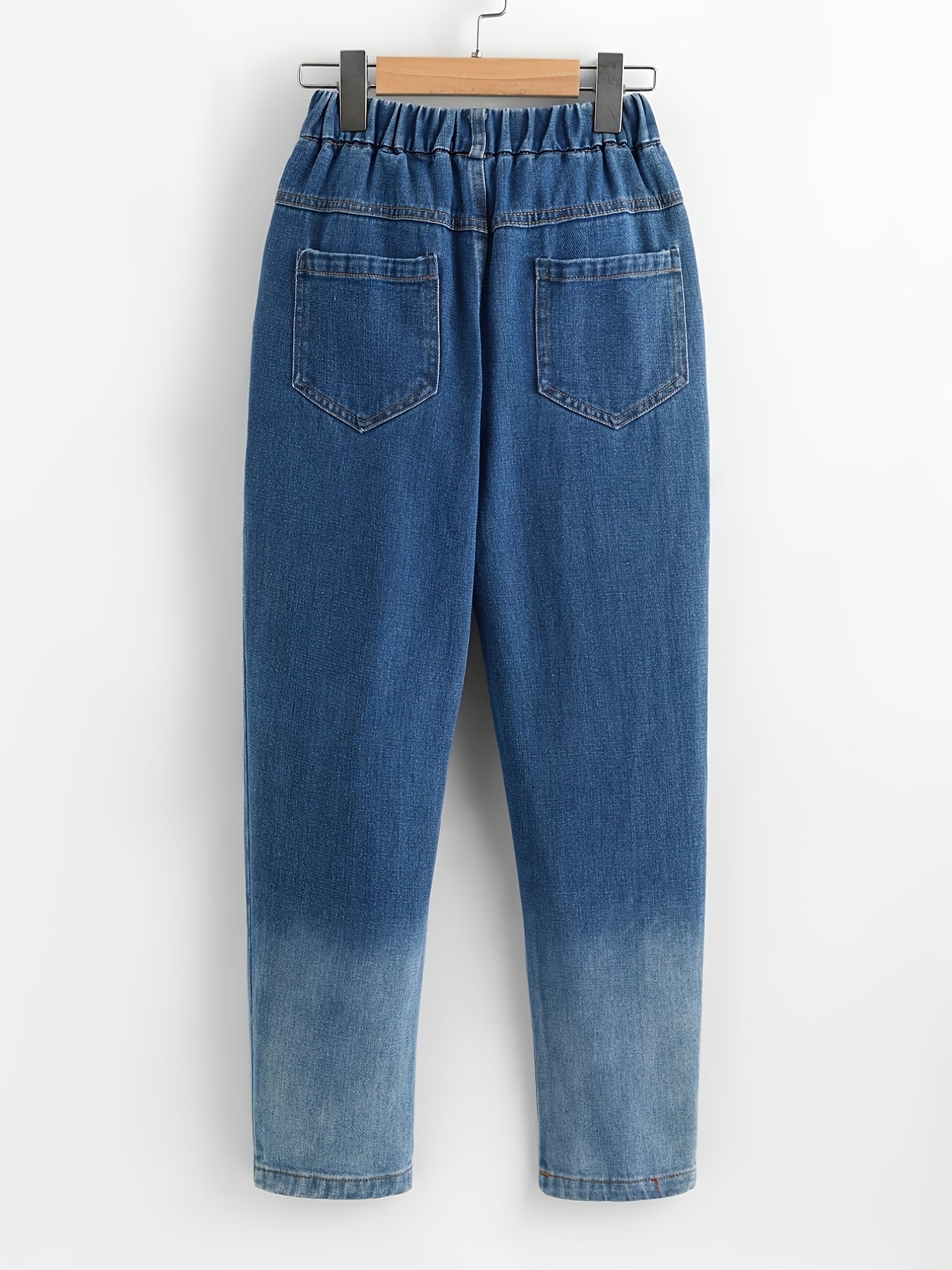 Baby Girls Gradient Jeans Casual Pants Kids Clothes