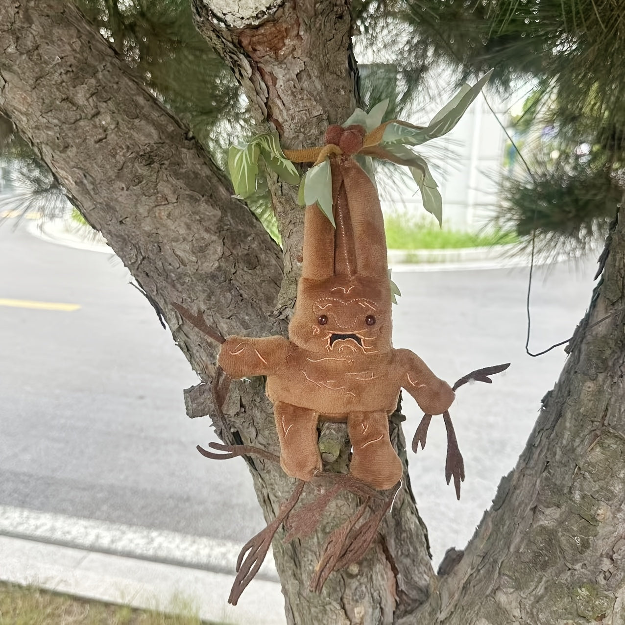 Cartoon Mandrake Plush Toy for Christmas Gift