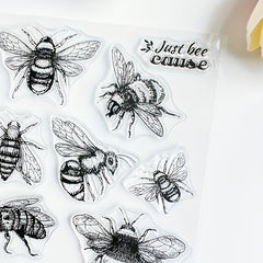 Bee Insect Series Clear Stamp for DIY Scrapbooking